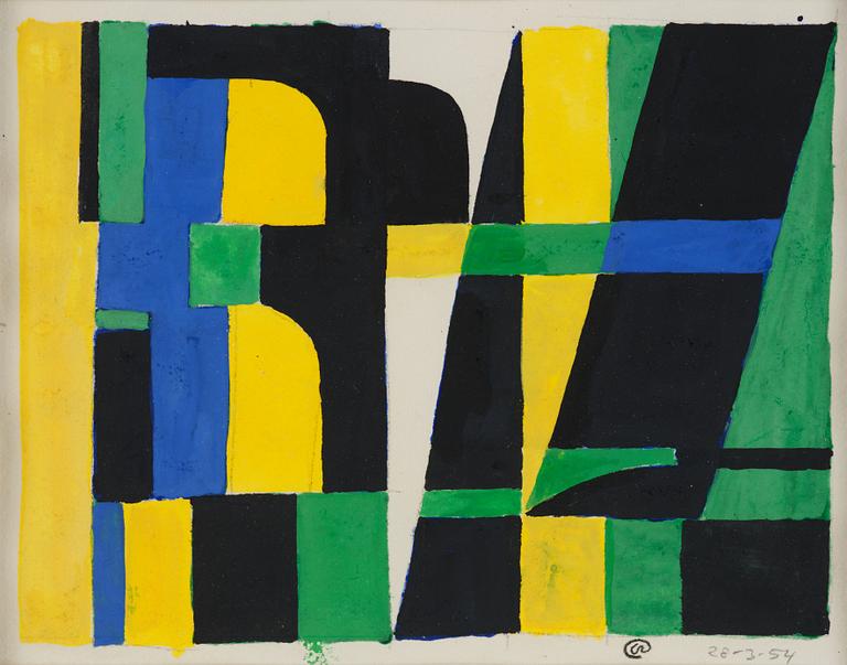 Lennart Rodhe, "Kontraster".