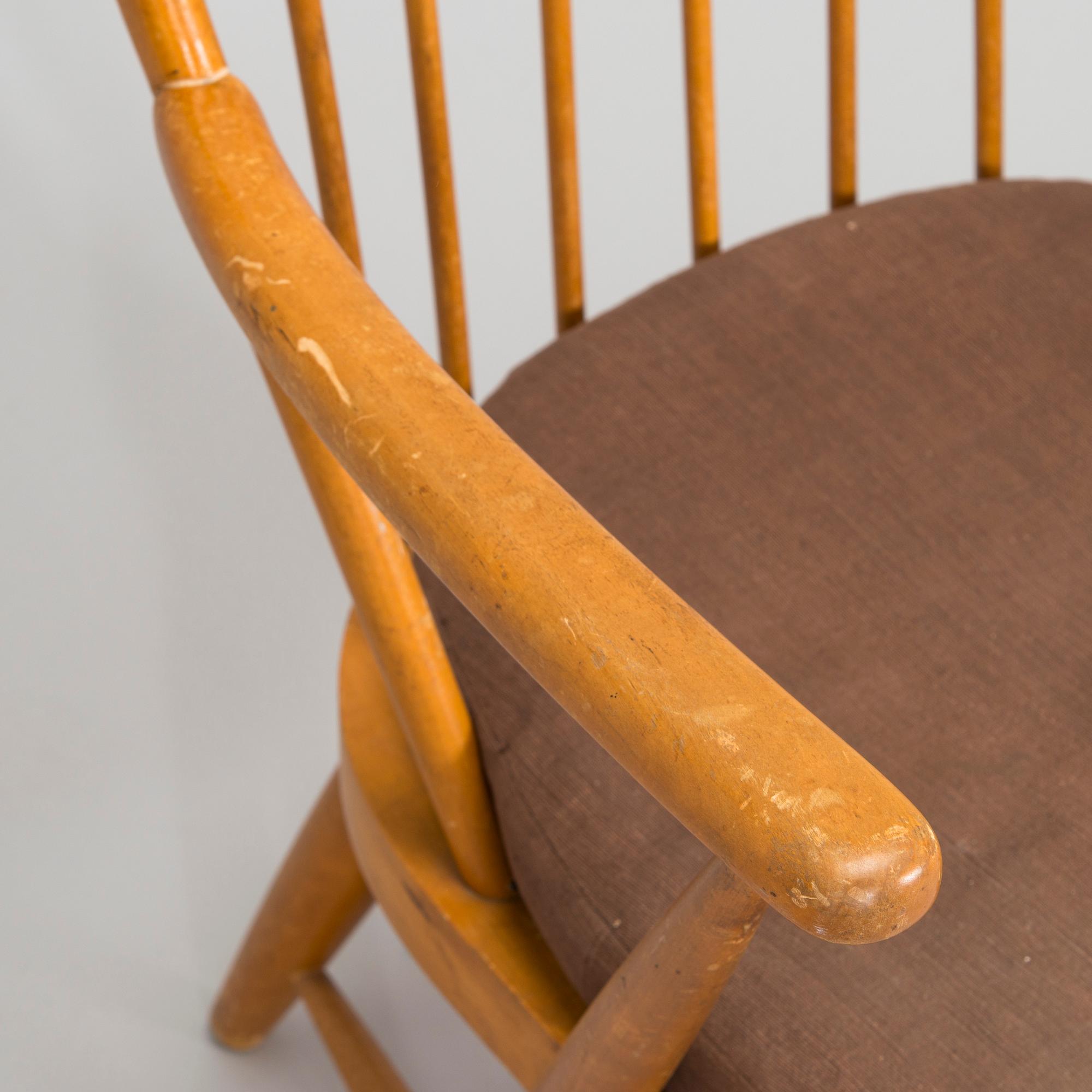 Karmstol, 1900-talets mitt.