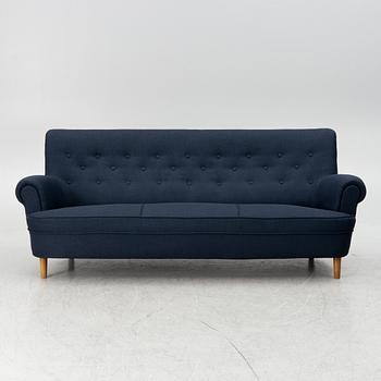 Carl Malmsten, a sofa, "Hemmakväll", AB O.H. Sjögren, Tranås, late 20th century.