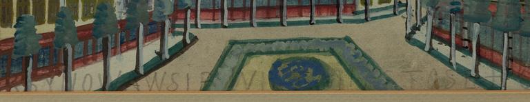 Nikifor Krynicki, View from Krakow.