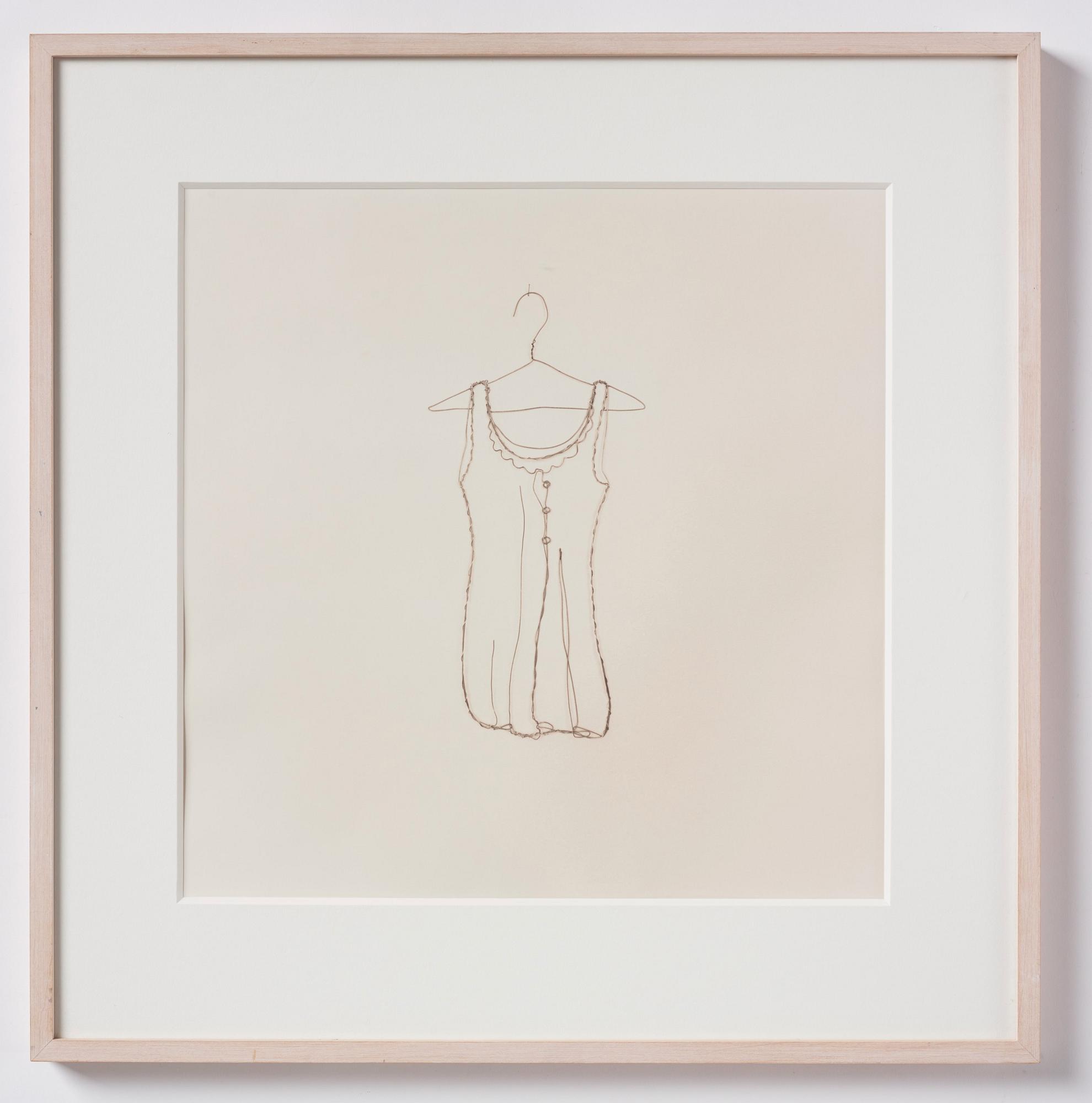 Vik Muniz, "Summer, from the series Pictures of Wire", 1996.