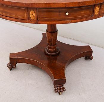 KARUSELLBORD, senempire, 1800-talets första hälft.