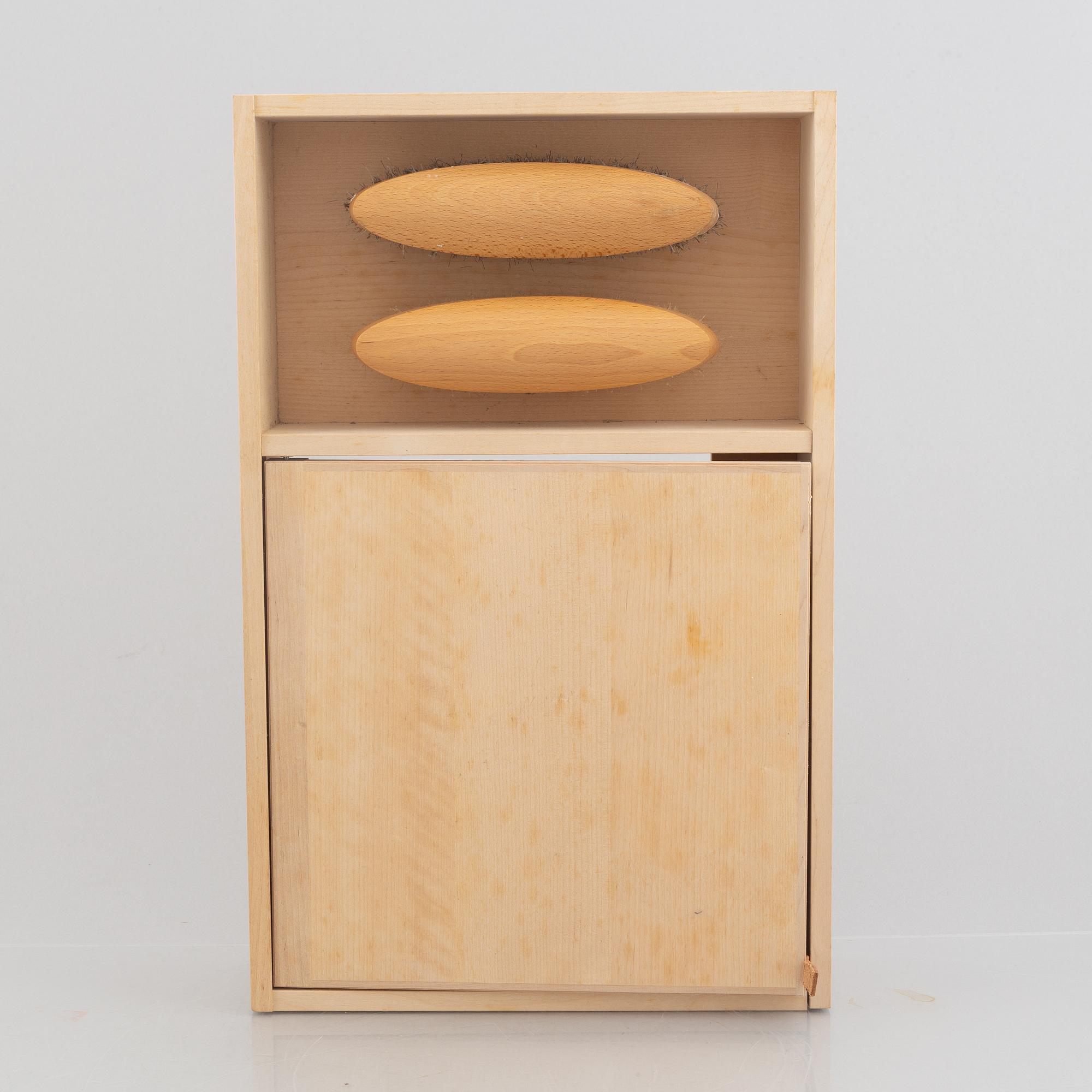 A cabinet for shoe care, Carl Malmstens Skola, Stockholm.