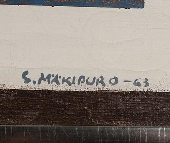 SAKARI MÄKIPURO, olja på duk, signerad och daterad -63.
