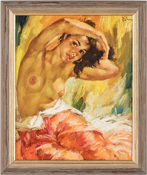 CHARLES ROKA, olja på duk, signerad.