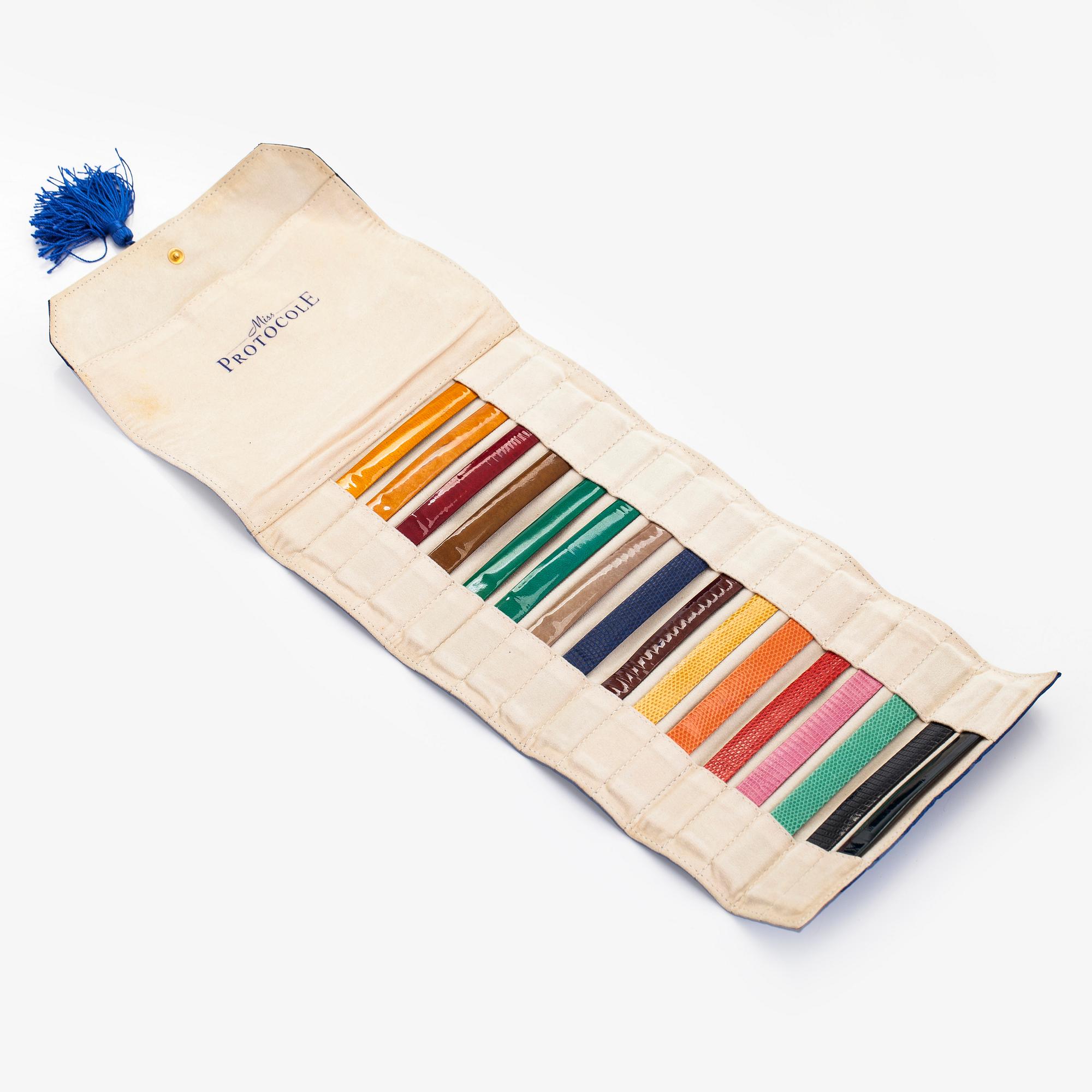 Piaget, wristwatch, Miss Protocole, 25 x 17,5 mm, 18K white gold, quartz, sapphire crystal.