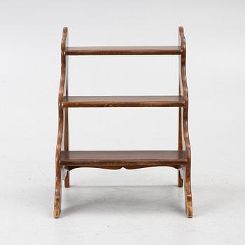 Step ladder/Library ladder, circa 1900.