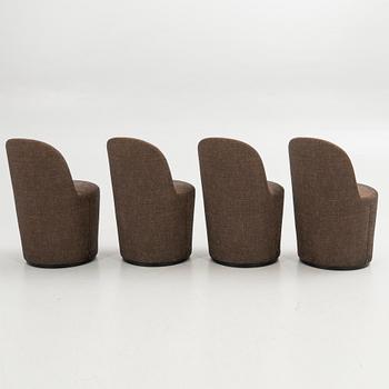 GamFratesi, chairs, 4 pcs, "Tail Chair", Gubi, Denmark.
