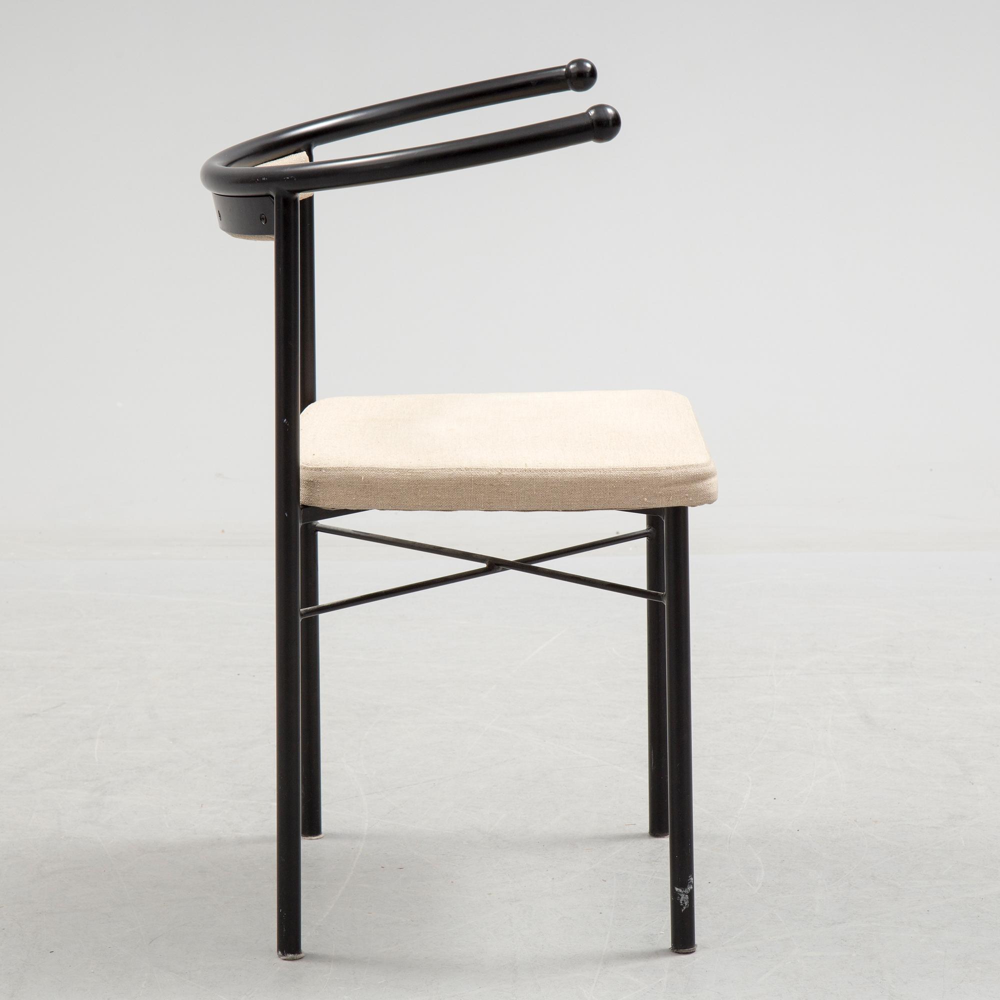 A late 20th century 'Point' chair by Jonas Bohlin, Källemo AB.