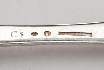 RAGUSKED, silver, Stephan Westerstråhle, Stockholm 1809. Vikt ca 138 g.