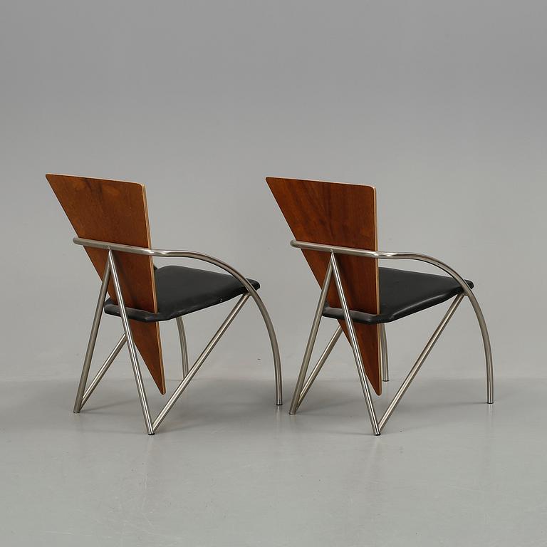 KARMSTOLAR, ett par, Klaus Wettergren, Q Production, Danmark, 1980-90-tal.