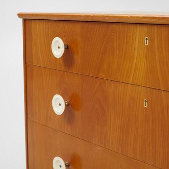 A Swedish Modern chest of drawers, 1940's.