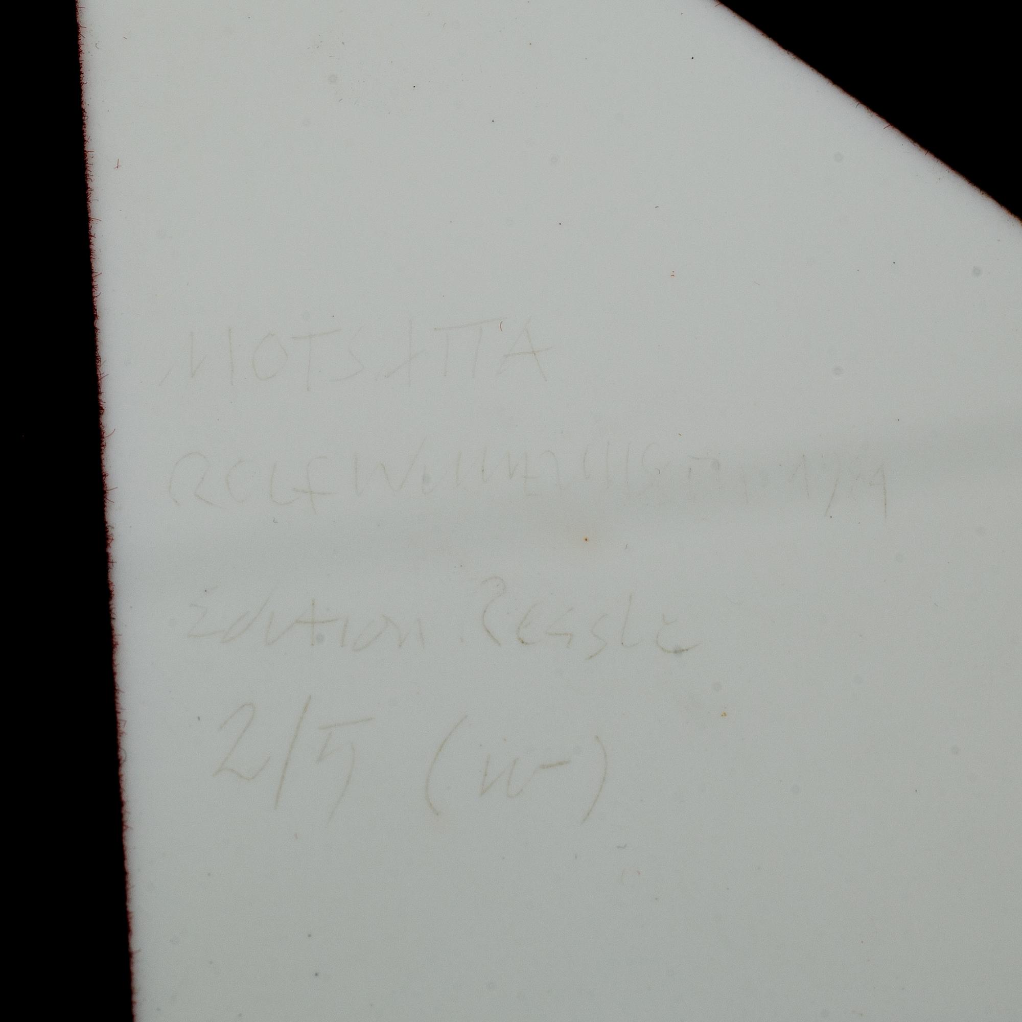 Rolf Wilhelmsson, skulptur, blandteknik, signerad och daterad 1984. Ed 2/5.