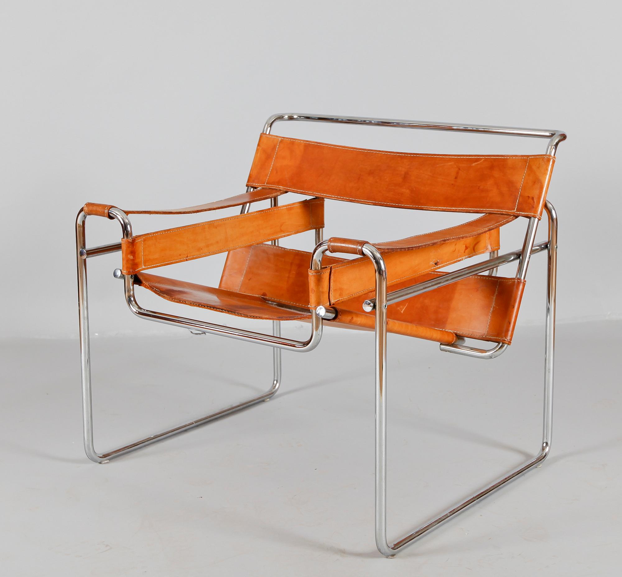 KARMSTOL, "Wassily", Marcel Breuer, 1900-talets andra hälft.
