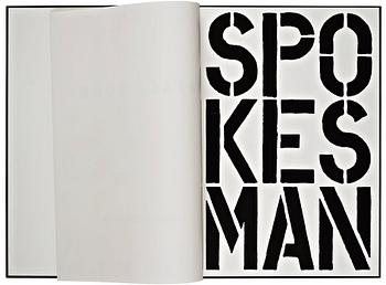 Christopher Wool, "Black Book".