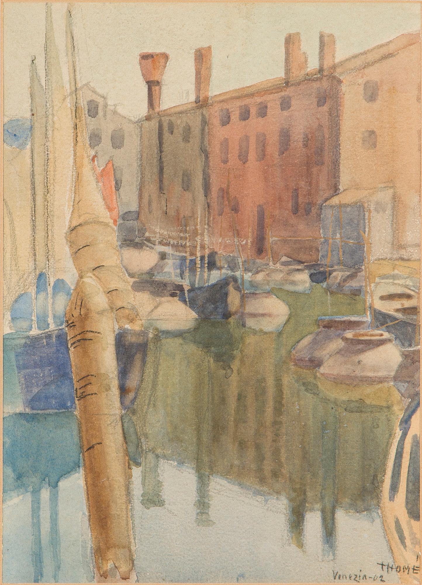 Verner Thomé, View from Venice.