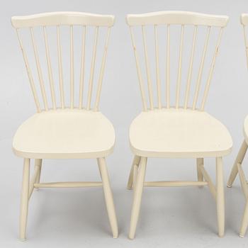 Four chairs, from Stockaryd, dated -79.