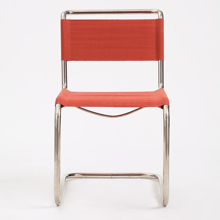 Marcel Breuer, a chair, model stol, model "B33", Thonet, ca 1929-30.