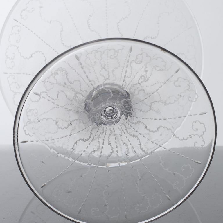 Edward Hald, vas, Orrefors.