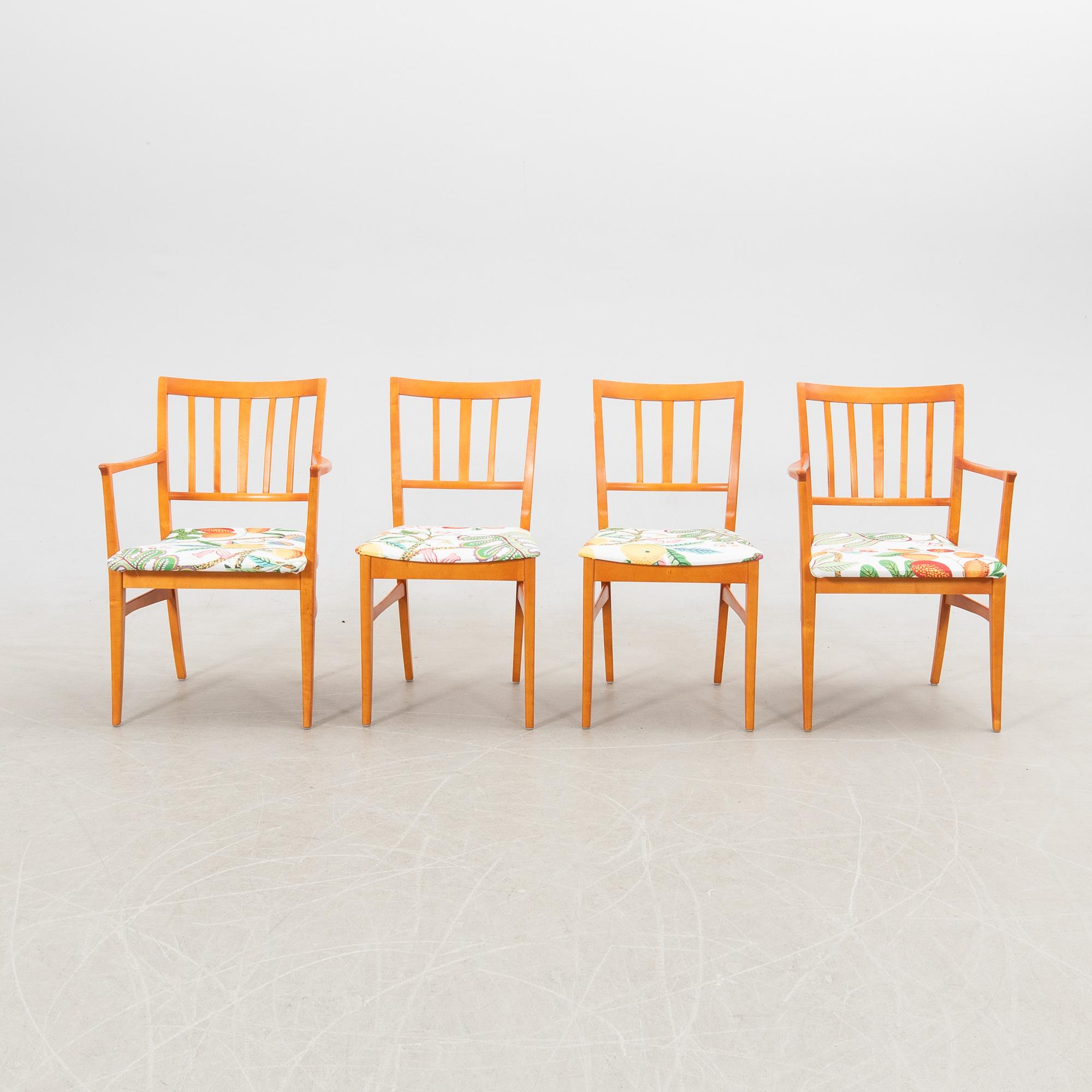 Carl Malmsten, matbord med 10 stolar, "Talavid", 1900-talets slut.