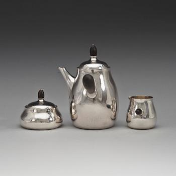 A Georg Jensen sterling coffee set, Copenhagen 1929.