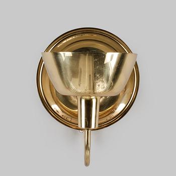 VÄGGLAMPA, mässing, modell 2389, Josef Frank, Firma Svenskt Tenn.