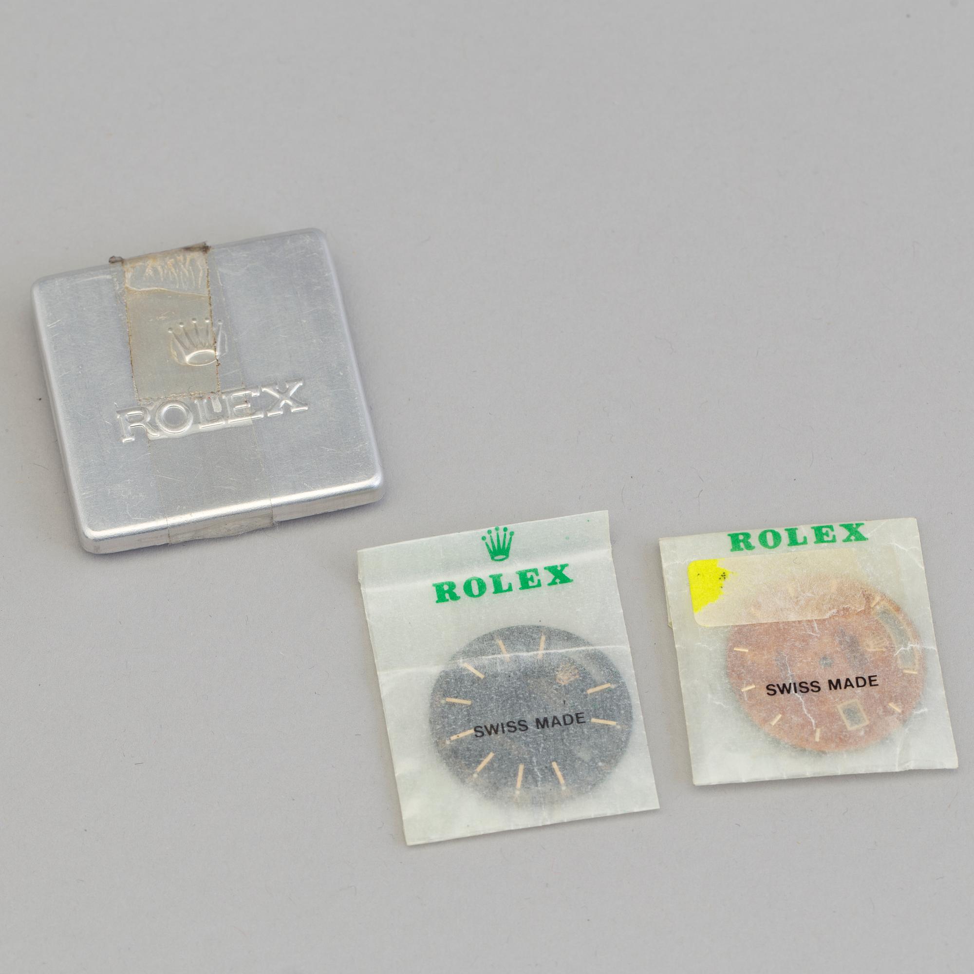 2 URTAVLOR TILL ROLEX DAY-DATE,