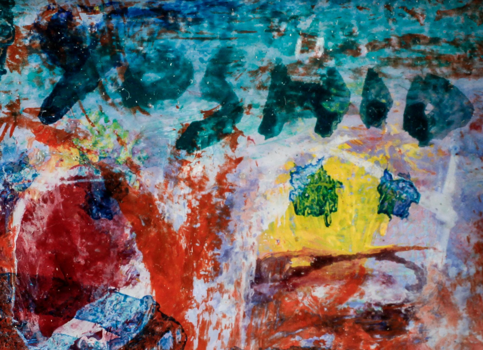 YOSHIO NAKAJIMA, olja på duk, signerad.