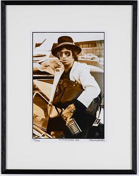 Henry Diltz, photograph portrait of Keith Richards.