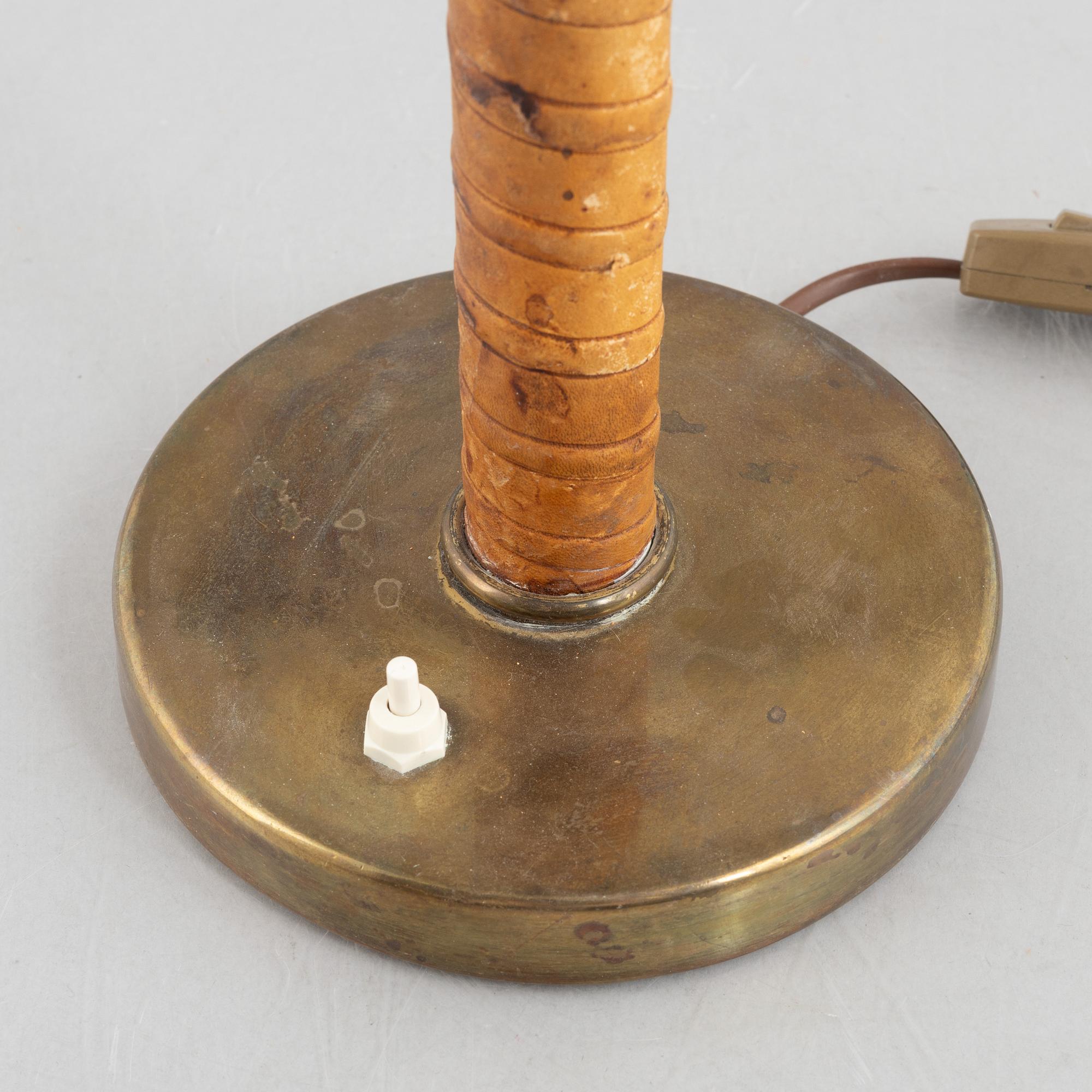 Bertil Brisborg, a table lamp, model "30595", Nordiska Kompaniet, 1940s.