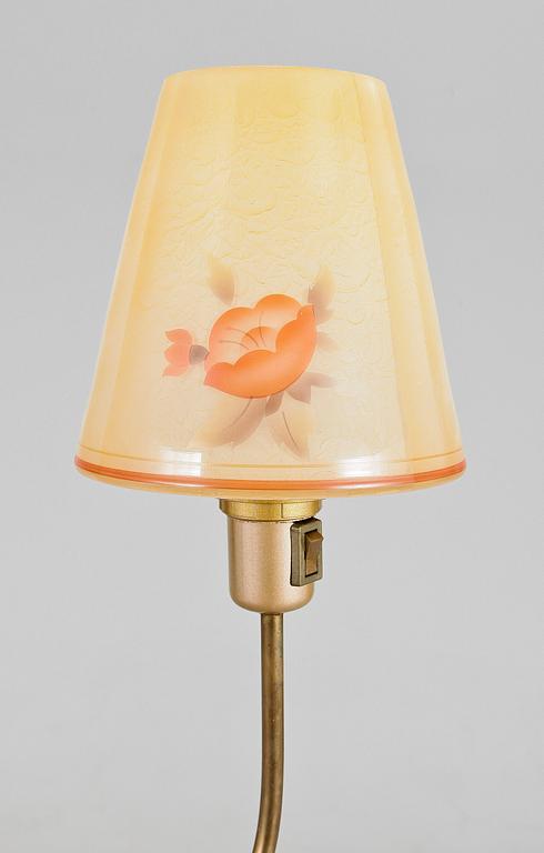 GOLVLAMPA, 1900-talets mitt.