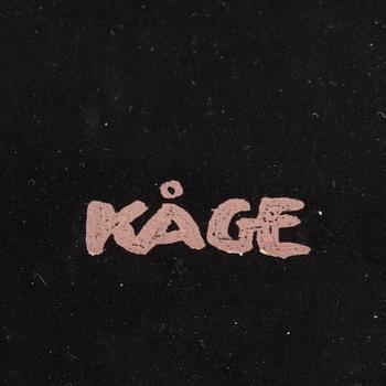 WILHELM KÅGE, a lithographic poster 'Mondaine' from Rokotryck, AB Kopia, Stockholm, 1916.