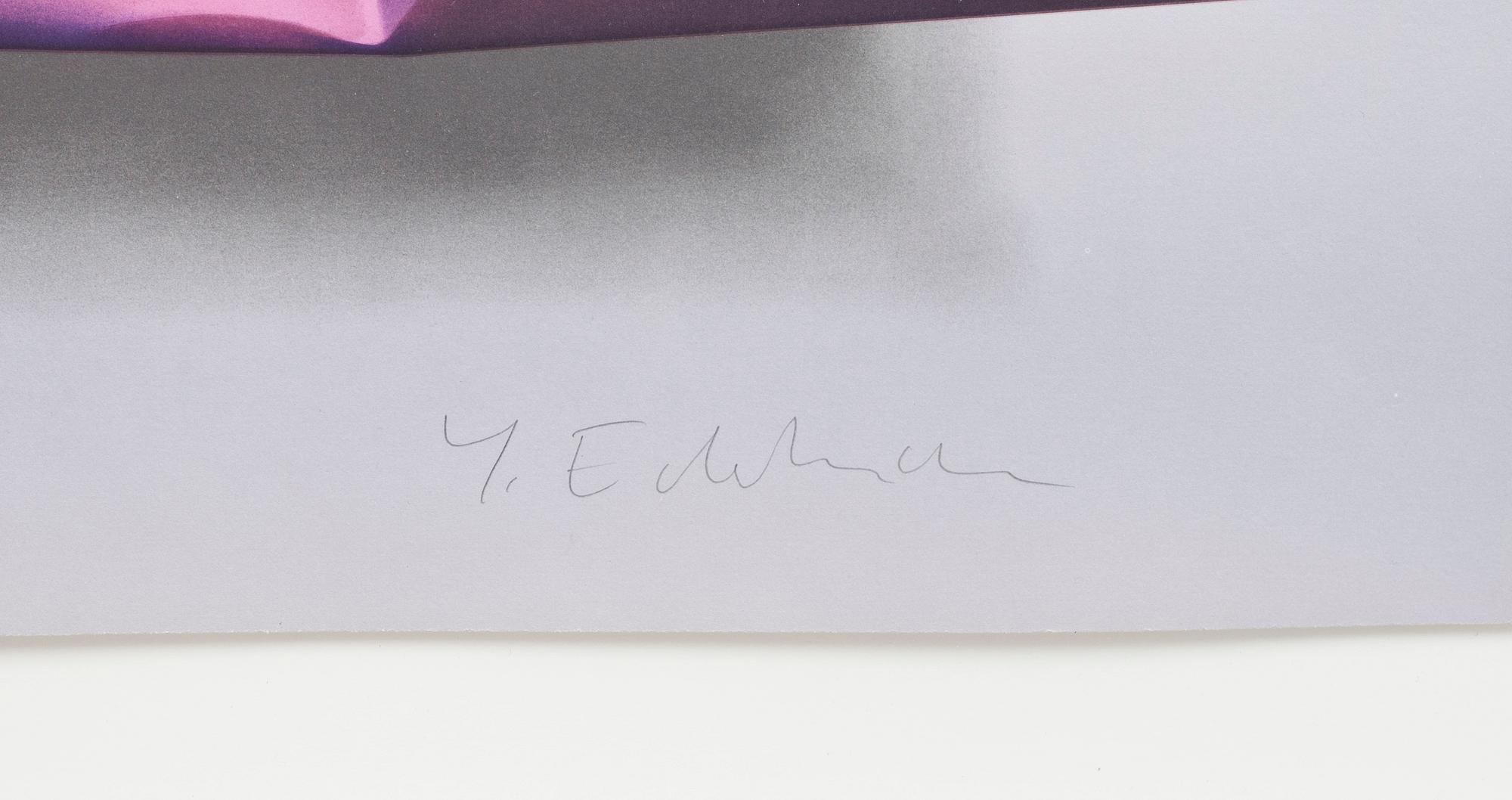 YRJÖ EDELMANN, färglitografi, signerad och numrerad 204/250.
