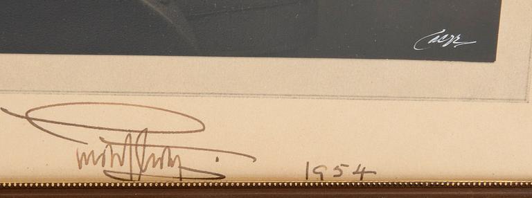 A set of two Royal photographs signed and dated 1954.