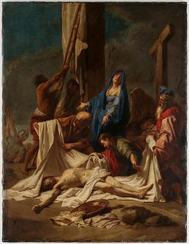 OKÄND KONSTNÄR, olja på duk, 1700-tal.