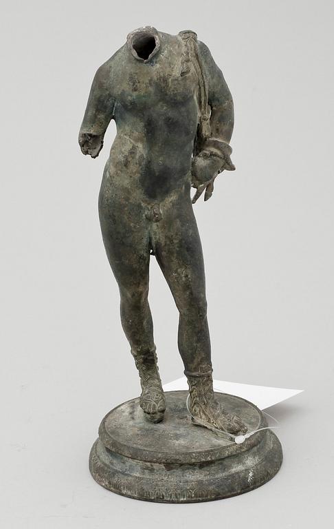 FIGURIN, brons, Italien, troligen 1800-tal.