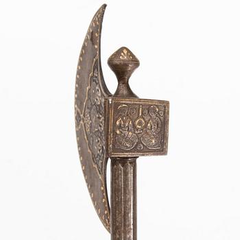 A 19th Century Indo-Persian Tabar axe.