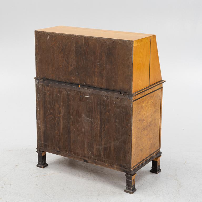 Erik Chambert, an Art Déco secretaire, Sweden, 1920's/30's.