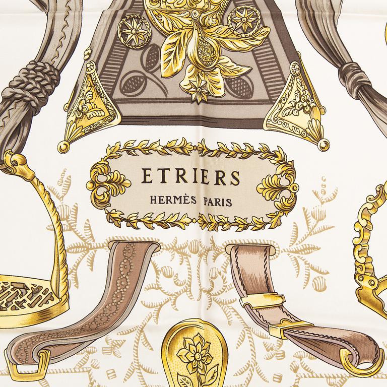 Hermès, scarf, "Etriers".