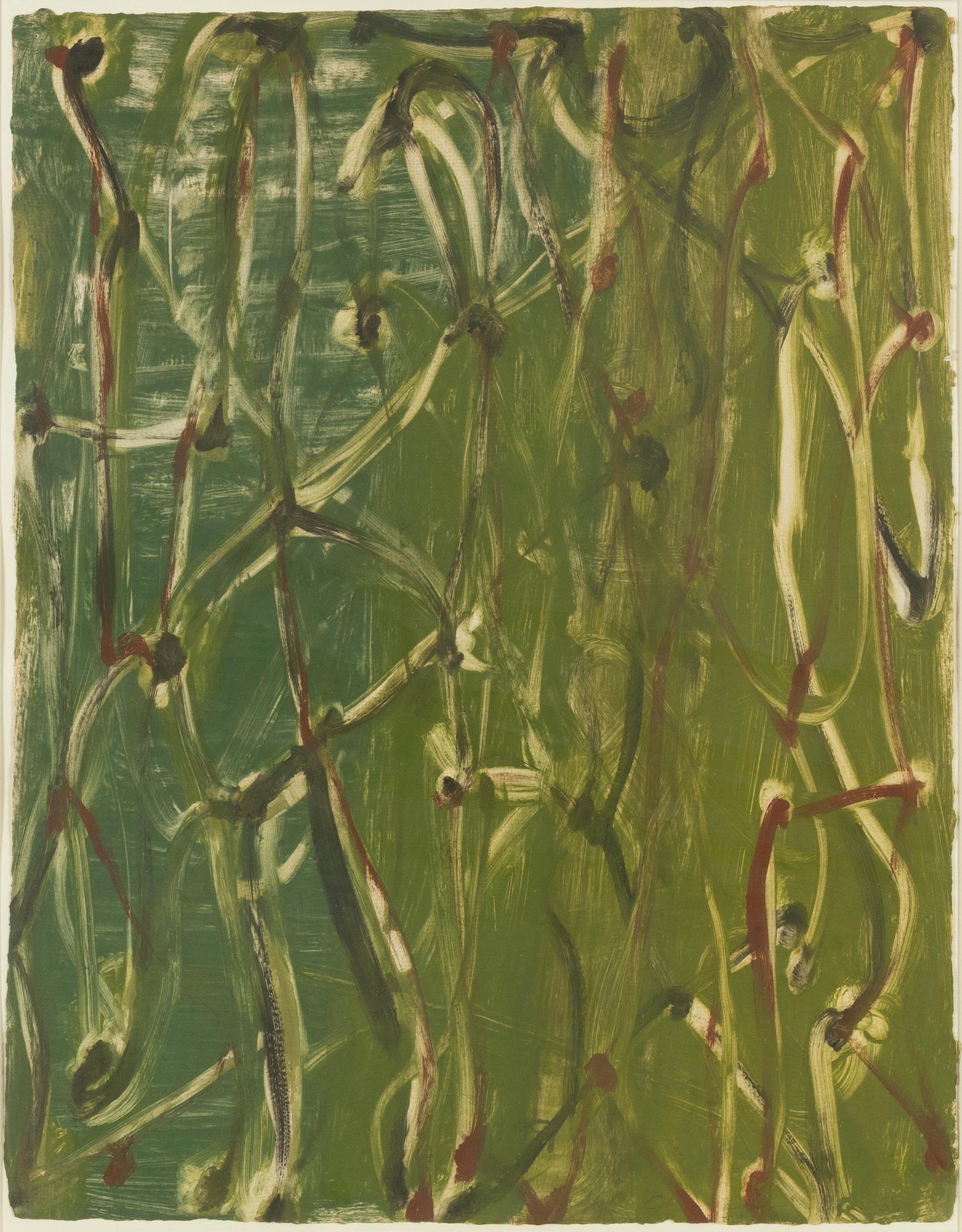 Christopher le Brun, monotype, signed.