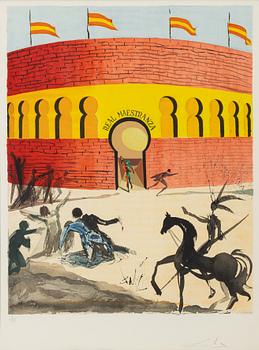 Salvador Dalí, "Carmen's Death” from "Carmen".