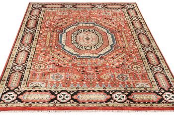 A Mamluk design carpet, c. 304 x 235 cm.