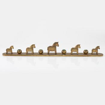 Lotta Horn, a brass candlestick, Rejmyre Mässingsbruk.