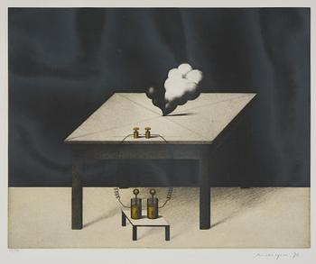 Friedrich Meckseper, Untitled from: "Hommage aux Prix Nobel" (The Nobel Prize Portfolio).