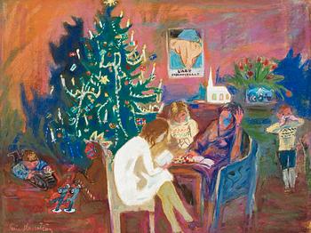 74. Eric Hallström, Christmas with family.