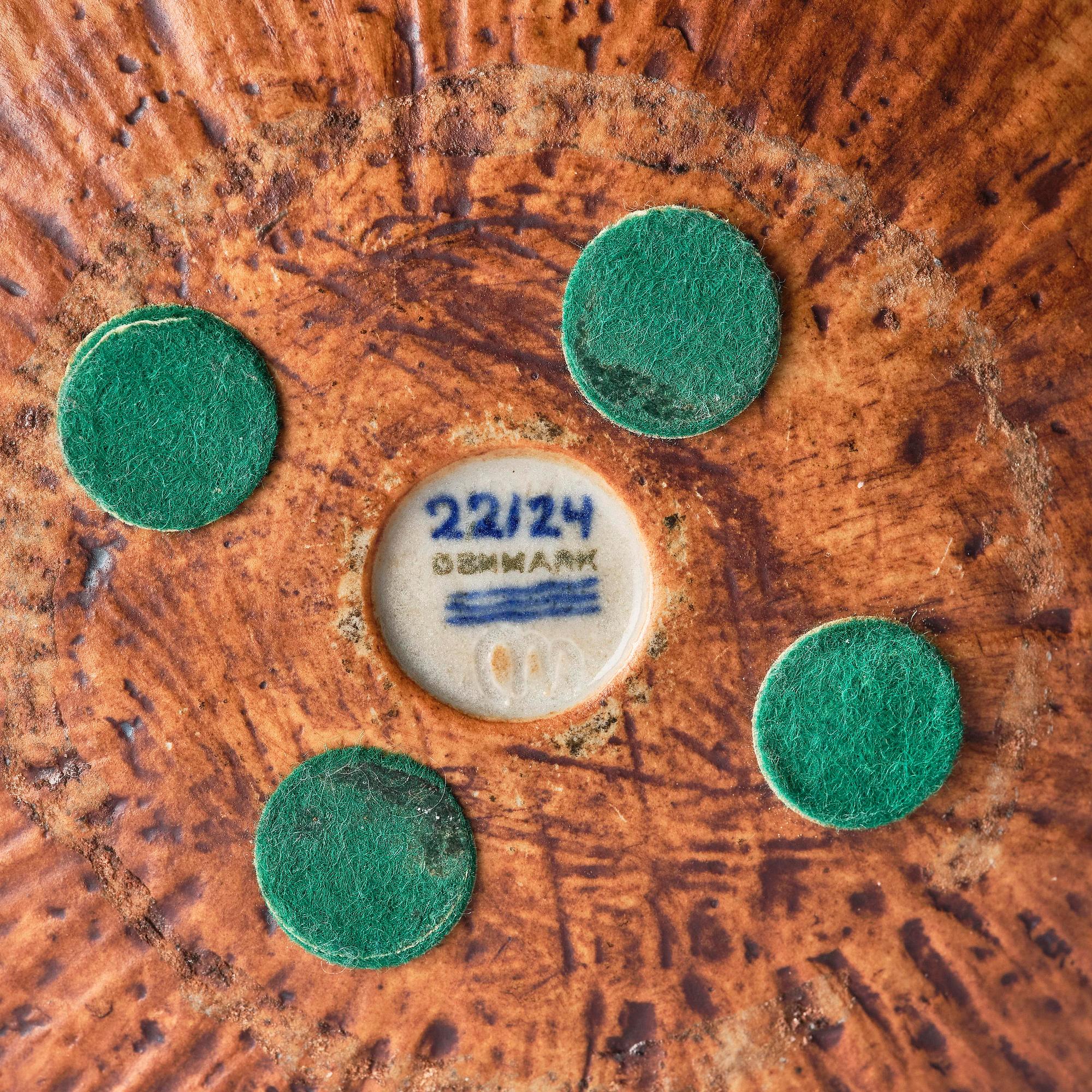 Melike Abasiyanik Kurtic, a stoneware bowl, Royal Copenhagen, Denmark 1960s.