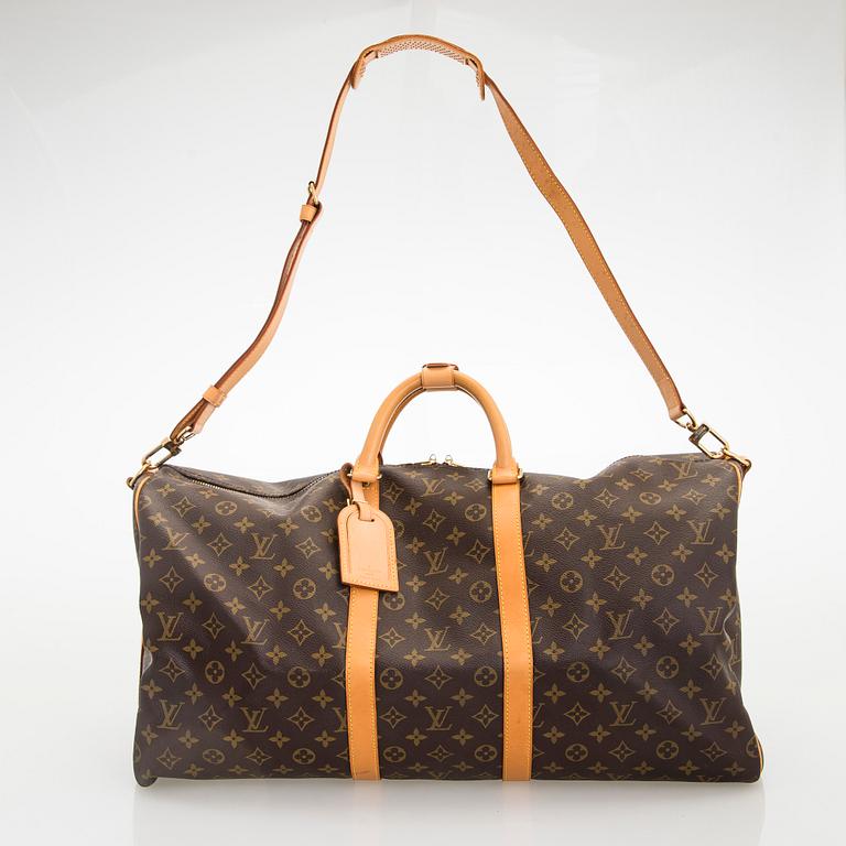 Louis Vuitton, "Keepall 55 Bandoulière", väska.