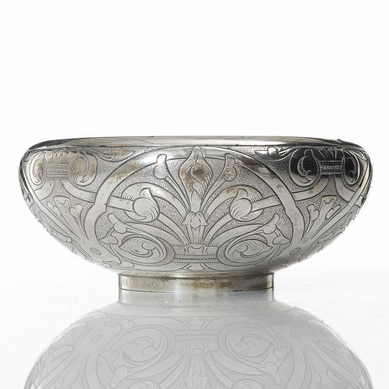Skål, silver, J. Tostrup, Norge 1902.