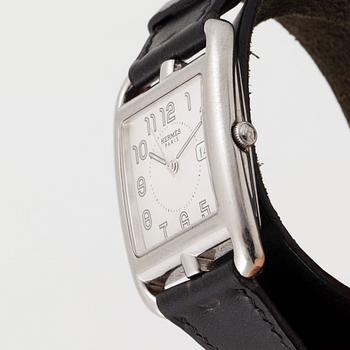 HERMÈS, Cape Cod, wristwatch, 29 x 29,5 (41) mm,.