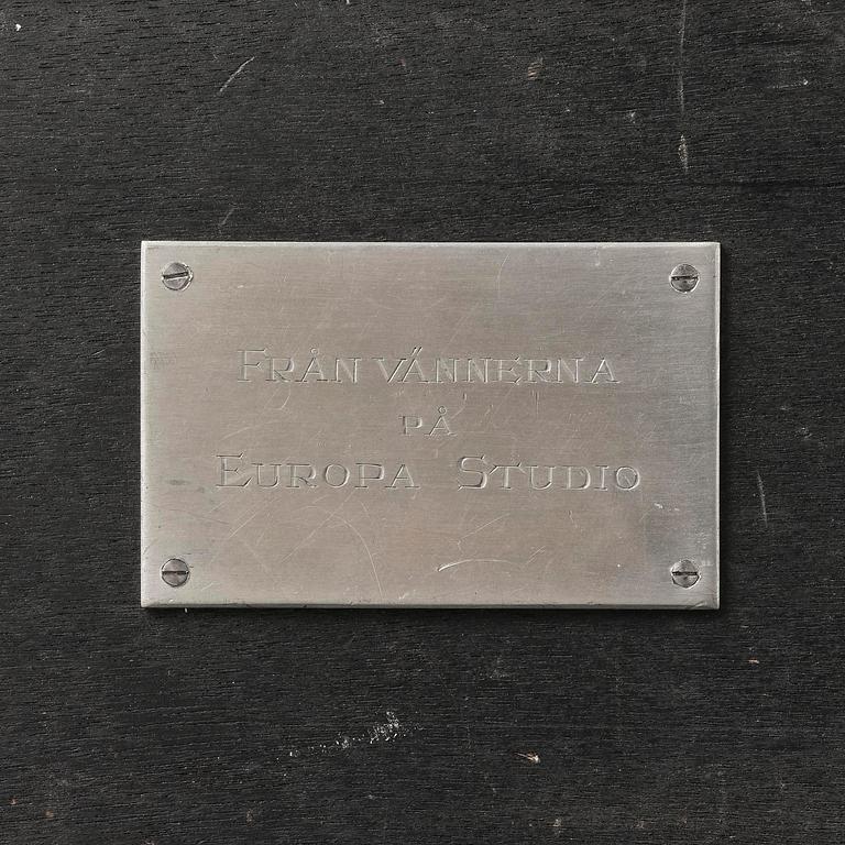 Nils Fougstedt, & Thorvald Alef, a pewter box model A 811, Firma Svenskt Tenn, Stockholm, 1929.